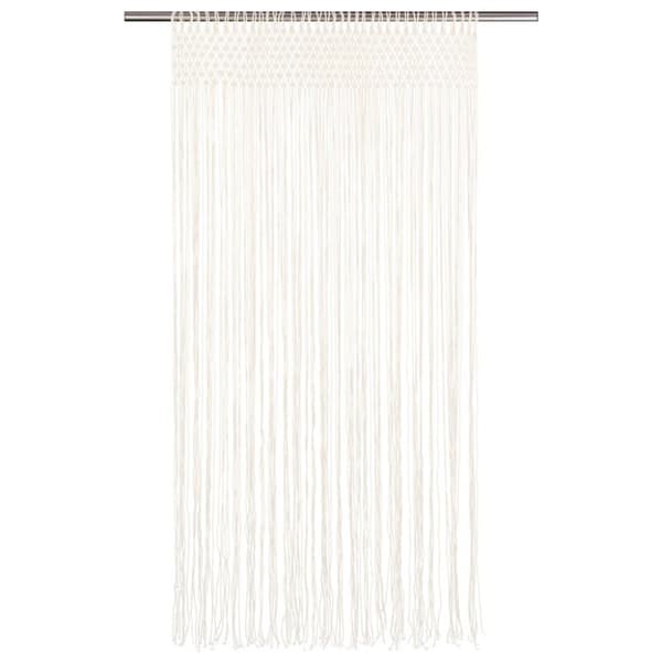 vidaXL Makramé gardin 140x240 cm bomull