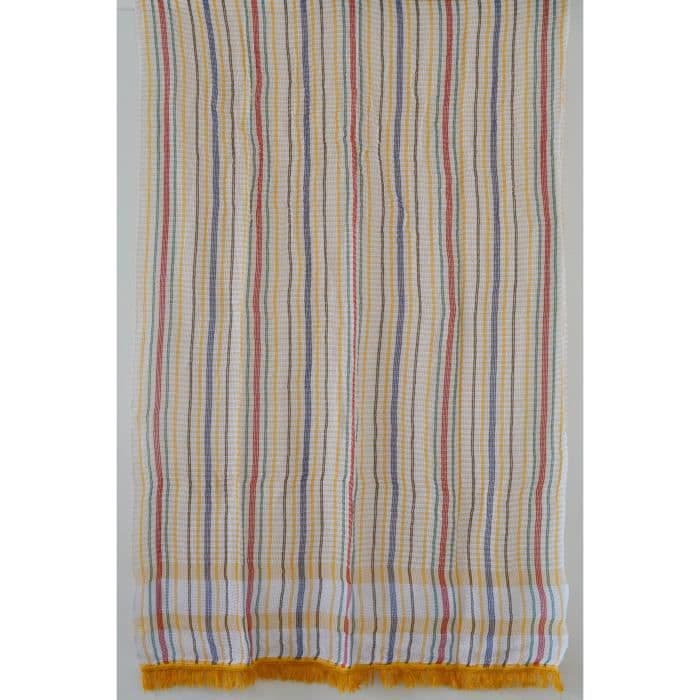 Toulousain-verho 140 x 225 cm - keltainen