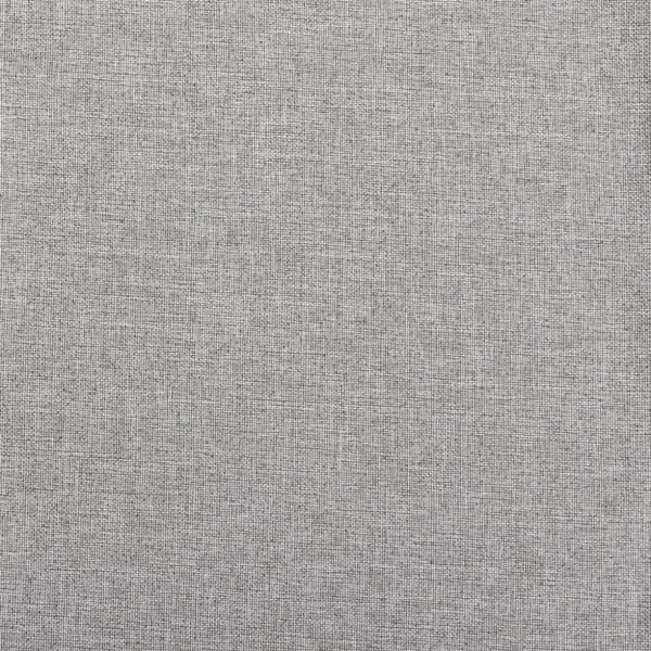vidaXL Lystette gardiner med maljer og lin-design 2 stk grå 140x245 cm