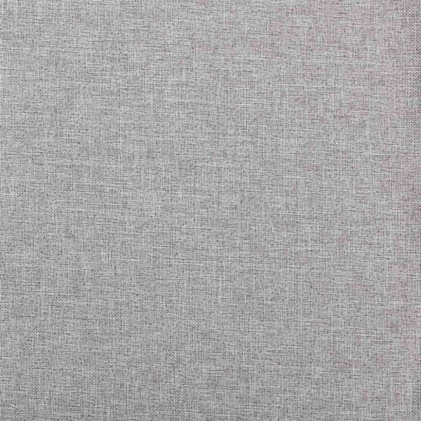 vidaXL Lystette gardiner med kroker og lin-design 2 stk grå 140x245 cm