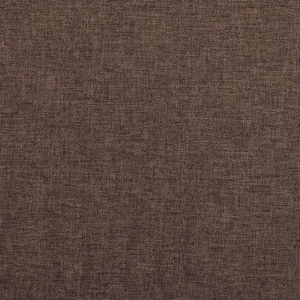 vidaXL Lystett gardin med maljer og lin-design gråbrun 290x245 cm