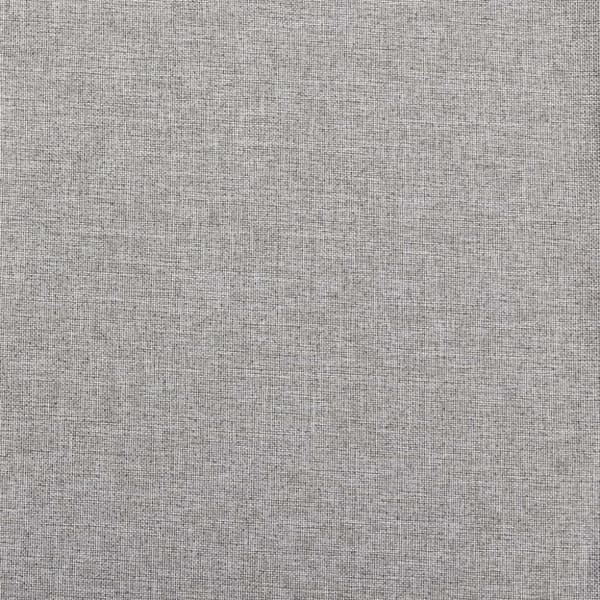 vidaXL Pellavamaiset pimennysverhot koukuilla 2 kpl harmaa 140x175 cm