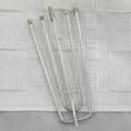 Miniatyrbilde 4 av 6: vidaXL Lystette gardiner kroker og lin-design 2 stk beige 140x225 cm