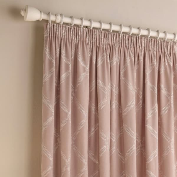 Paoletti Olivia Pencil Pleat Curtains