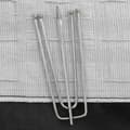 Miniatyrbilde 4 av 6: vidaXL Lystette gardiner kroker lin-design 2 stk antrasitt 140x175 cm