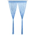 Pikkukuva 1 / 5: vidaXL Macrame verho sininen 140x240 cm puuvilla
