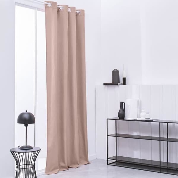 IDAG Essential Uni Värmeisoleringsgardin - 140 x 240 cm - Rosa sand