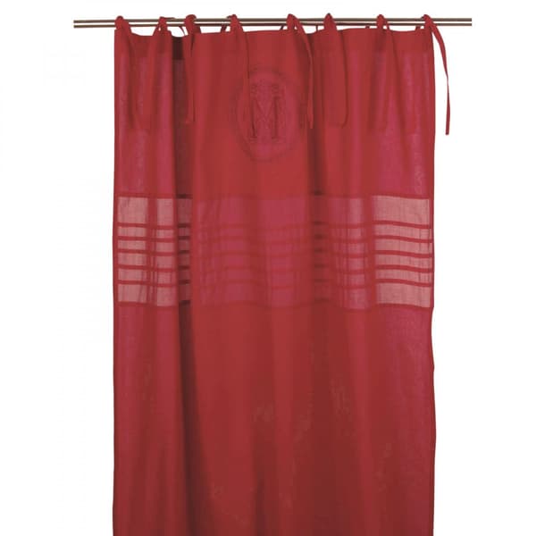 Gardinlängder Molly Röd 120 X 240 2-pack