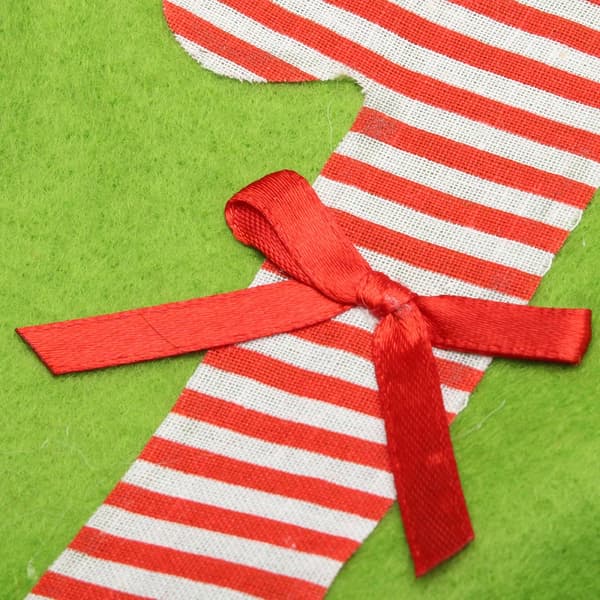 2st Julstrumpor Gardin Hem Fest Fönsterdekor Vimpelsparvset EUB