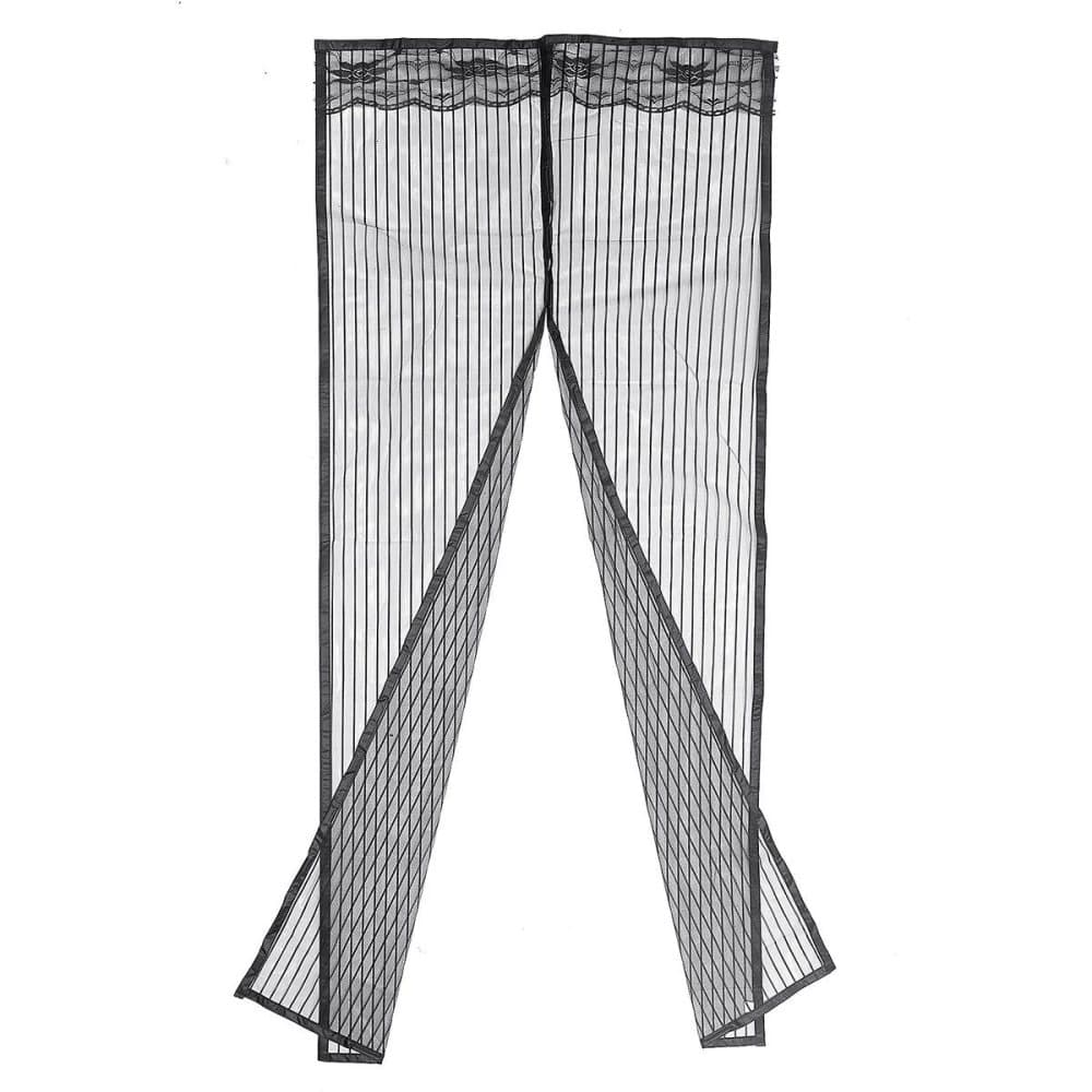 Deurhor Magnetisch - Horgordijn - Vliegengordijn - Hordeur - 90*210cm - Zwart