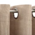 Pikkukuva 4 / 6: vidaXL Pellavamaiset pimennysverhot renkailla 2 kpl beige 140x245 cm
