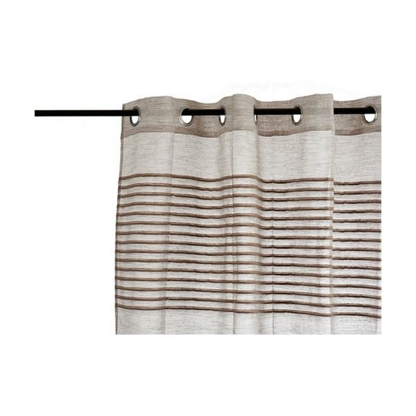 Gardin Ränder Brun 6 antal (140 x 0,1 x 260 cm)