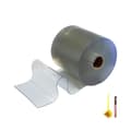 Miniatyrbild 1 av 11: 25mX30cmX3mm transparent PVC strip dörrgardin, högkvalitativt material, hög transparens, bra isolering, brett temperaturområde, lätt att skära