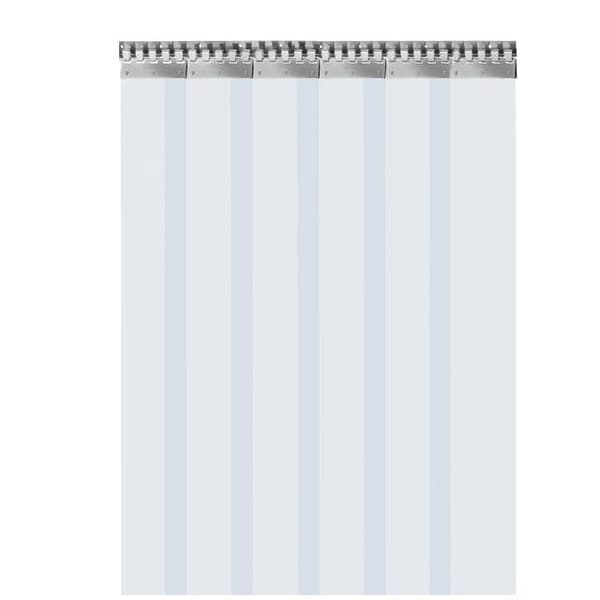 1x2 m 6 remsor PVC-remsa gardin med fäste, transparent design, bra ...