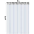 Miniatyrbild 8 av 8: 1x2.5 m 6 remsor PVC-remsa gardin med fäste, transparent design, bra isolering, brett temperaturområde, lätt att installera