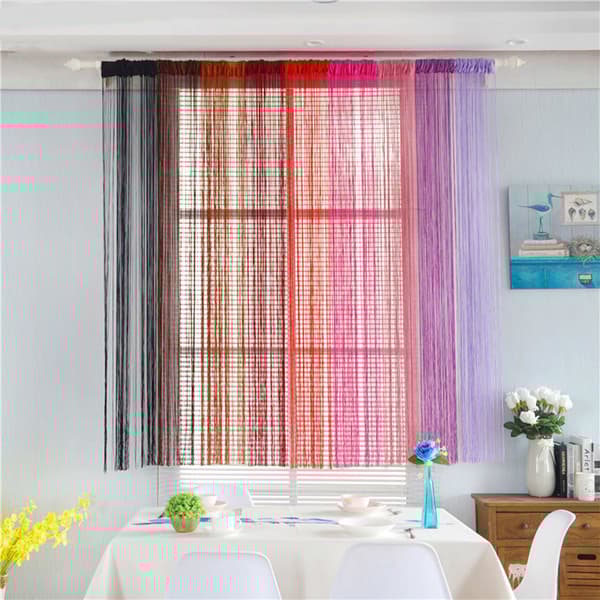 INF Frynsegardin draperi 100x200 cm 1 par