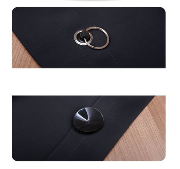 INF Tillfällig Mörkläggningsgardin i Polyester Svart