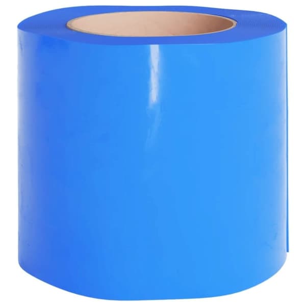 vidaXL Dørgardin blå 200 mm x 1,6 mm 50 m PVC