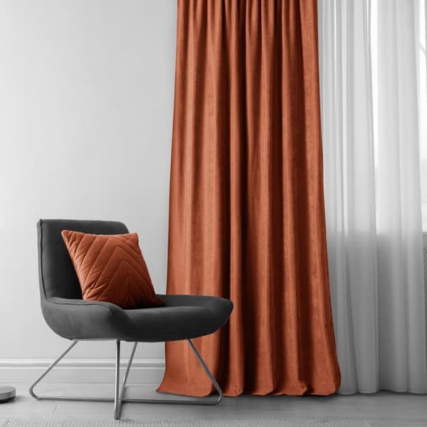 Gardin MILANA färg malm stil klassiska gyllene guld metall öglor chenille 560x300 homede