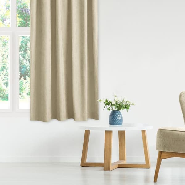 Verho MILANA väri beige tyyli klassinen lohikäärmeteippi läpinäkyvä 7,5 cm hapsuilla 3 cm chenille 560x300 homede