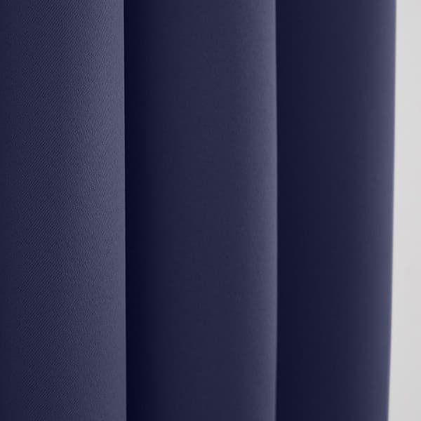 Mörkläggningsgardin 140 x 260 cm - Marinblå - 1 mörkläggningspanel 140 x 260 cm