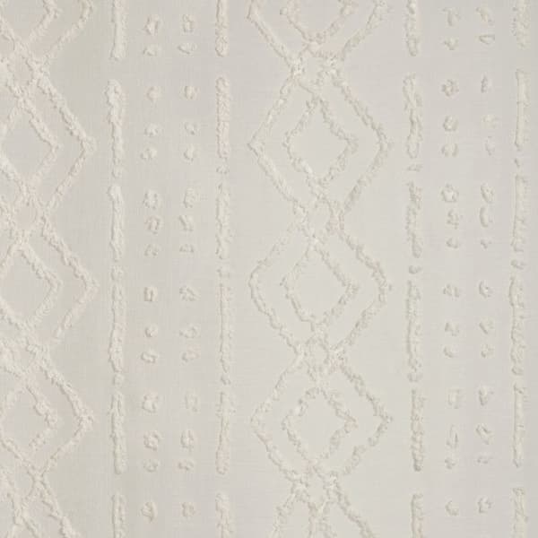 Voilage Jacquard "Sama" tamisant 140 x 240 cm Atmosphera - Lin