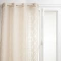 Miniatyrbild 2 av 3: Voilage Jacquard "Sama" tamisant 140 x 240 cm Atmosphera - Lin