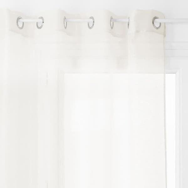 Voilage "Moly" tamiserande 135 x 240 cm Atmosphera