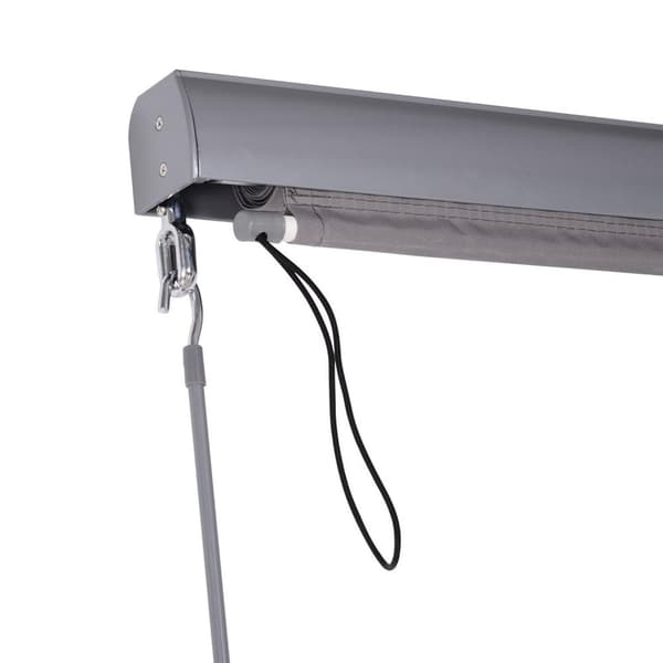 Rootz-rullakaihdin käsikammen ikkunalla - Harmaa - Alumiini, Polyesteri - 47,24 cm x cm x 78,74 cm