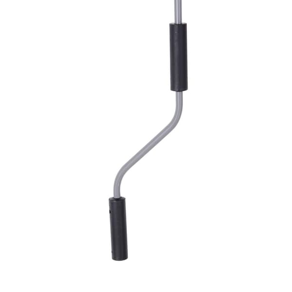 Rootz-rullakaihdin käsikammen ikkunalla - Harmaa - Alumiini, Polyesteri - 47,24 cm x cm x 78,74 cm