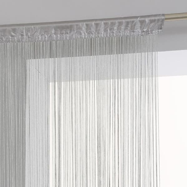 Trådgardin 90 x 200 cm Atmosphéra - Grå