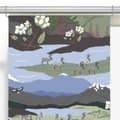 Miniatyrbild 1 av 3: Fjällvandring Panelgardiner Grön/Blå 2-pack