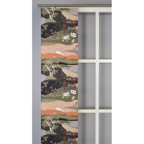 Fjällvandring Panelgardiner Beige 2-pack