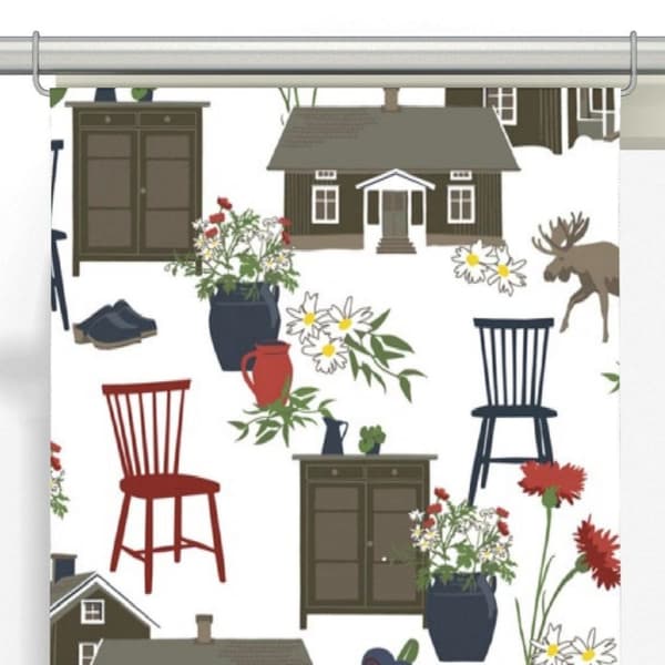 Strövtåg Panelgardiner 2-pack