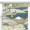 Miniatyrbild 1 av 2: Fjällvandring Panelgardiner Beige/Blå 2-pack