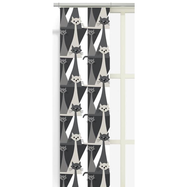 Kitty Grå Panelgardiner 2-pack
