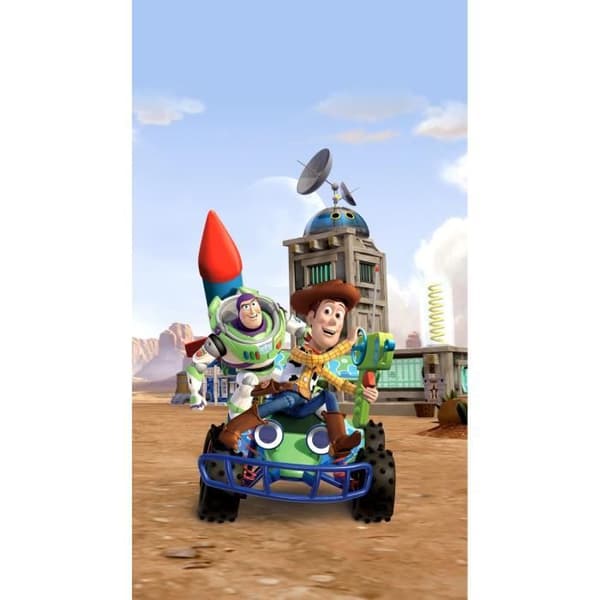 Gardiner - Disney - Toy Story - 2 stycken - 90x160 cm - Tyg som släpper in ljus - Maskintvättbar