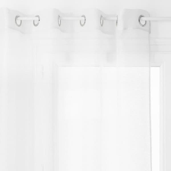 ”Moly” skärmgardin 135 x 240 cm Atmosphera – Vit