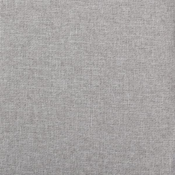 mørklægningsgardiner med øjer 2 stk. hør-look 140x175 cm grå