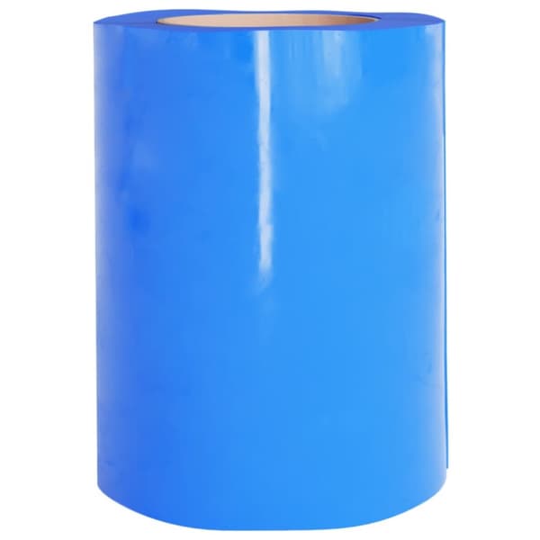 bændelgardin 300 mm x 2,6 mm 25 m PVC blå