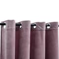 Pikkukuva 3 / 4: Pimennysverhot renkailla 2 kpl sametti pinkki 140x245 cm