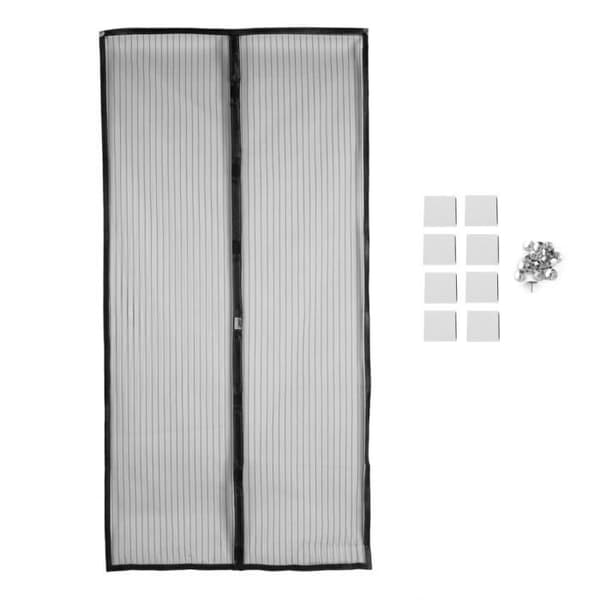 Myggnät Fönster Dörr Skärm Förstärkt flexibel Med kraftiga magneter-Mygg Insekt-100x210cm
