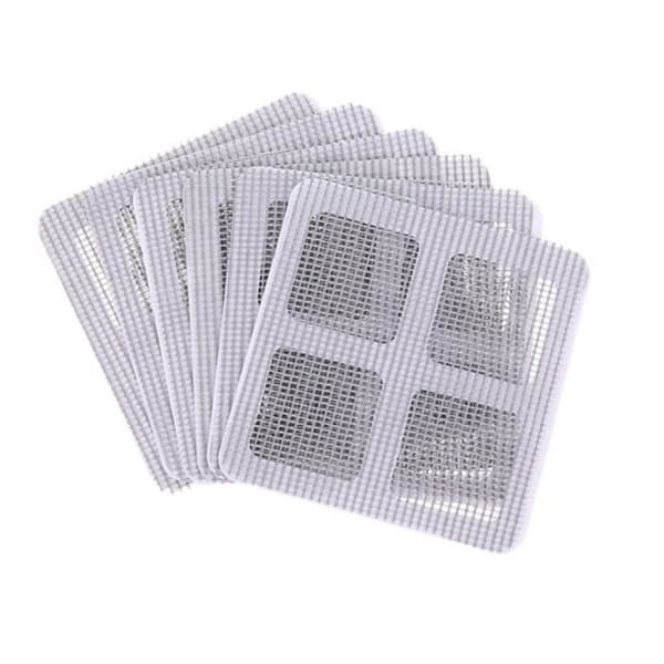 50 st insektsmedel Flugbugg Dörr Fönster Myggnät Reparation Tejp Patch Självhäftande Reparation Tejp Fönster