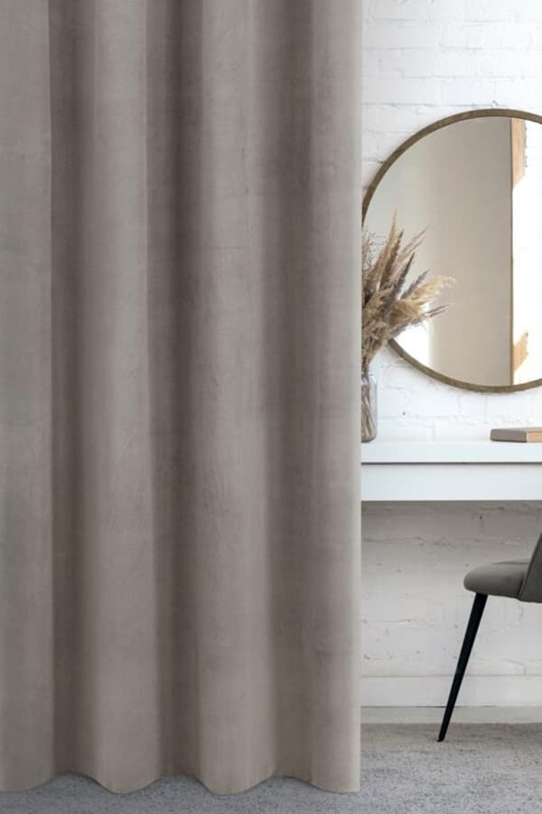 KLARGAVET GARDIN MILO 140 X 250 CM GRÅ