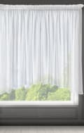 Miniatyrbillede 2 af 4: KLARGAVET GARDIN AGA-3 400 X 145 CM HVID