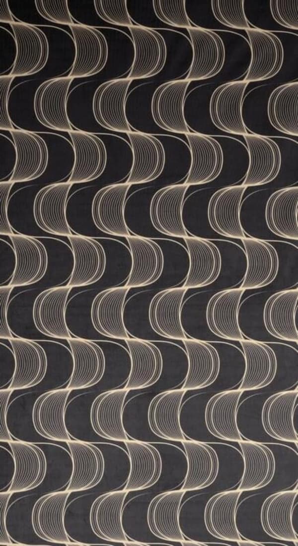 KLARGAVET GARDIN POLA 140 X 250 CM SORT