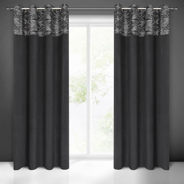 KLARGAVET GARDIN ARIANA 140 X 250 CM SORT