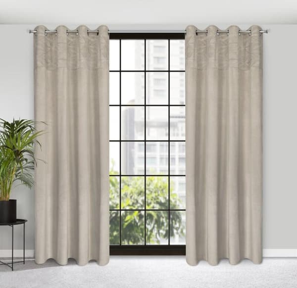 FÄRDIG GARDIN ARIANA 140 X 250 CM BEIGE