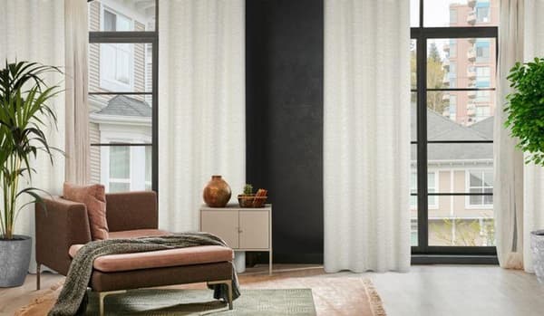 FÄRDIG GARDIN SANDI 140 X 260 CM KRÄM