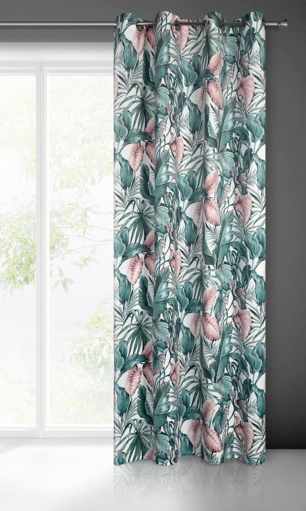 KLARGÅRET GARDIN MADERA 140 X 250 CM GRØN